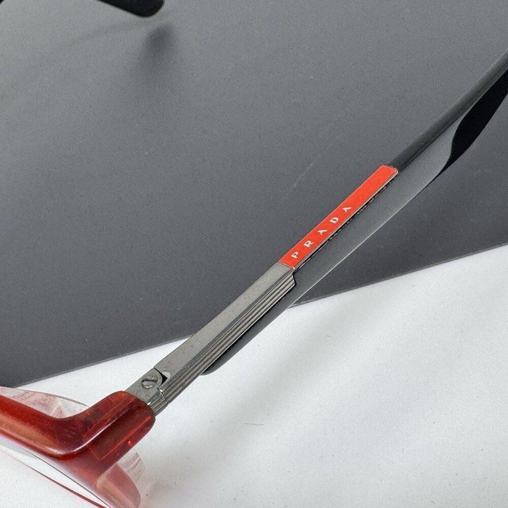 Prada Red Eyeglasses Frame Vps 01b Ab9-1o1 54 [] … - image 5